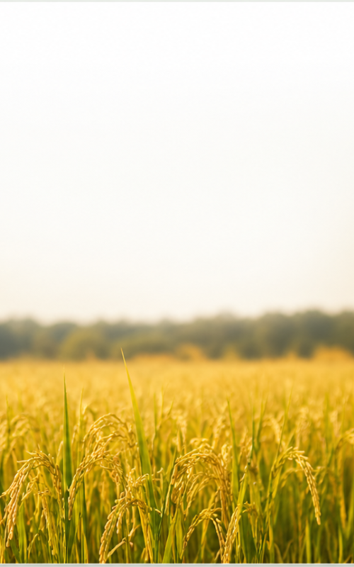 Conventional rice field